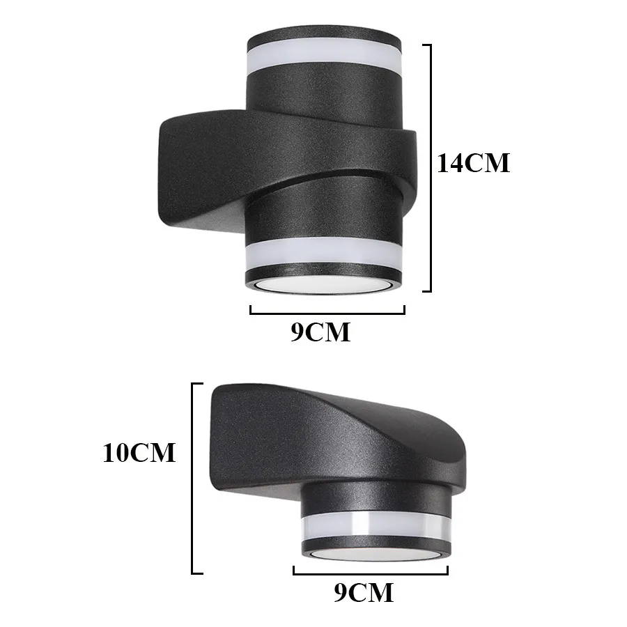 

Outdoor Waterproof LED Wall Lamp Garden Hotel Exterior LED Wall Light Villa Courtyard Balcony Corridor Stair Outdoor Sconce