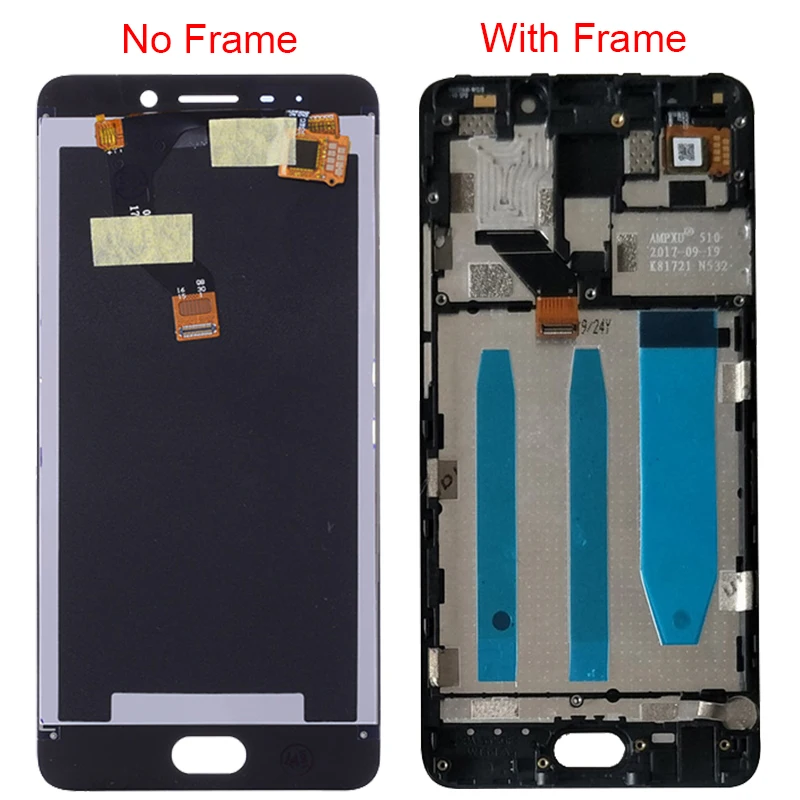 5,5 ''Дисплей для Meizu M6 Note ЖК-дисплей с сенсорным экраном M721H M721Q M721W Замена M6 Примечание Дисплей