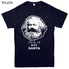 НОВАЯ РОЖДЕСТВЕНСКАЯ футболка Карла Маркса, рождественский подарок Санта-Клауса, футболка для взрослых и детей, унисекс