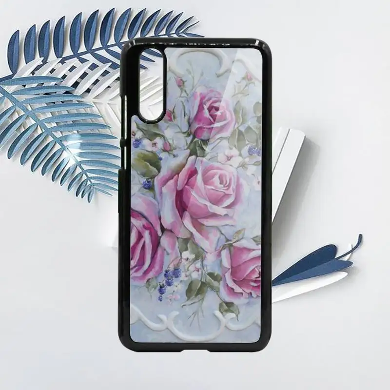 

Flower Emboss Phone Case For Samsung galaxy S note 8 9 20 10 e lite2019 plus pro ultra Hard TPU PC