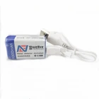 Аккумулятор 1000 мА ч, 9 В, 1 шт., литий-полимерный USB-кабель для быстрой зарядки