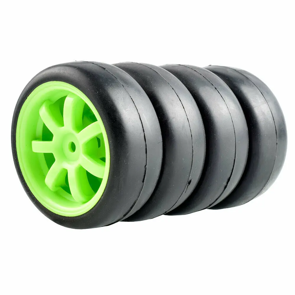 Шины и комплекты колес RC 9005-6018 Slick для HSP HPI 1/10 туристский автомобиль 1:10 | Игрушки