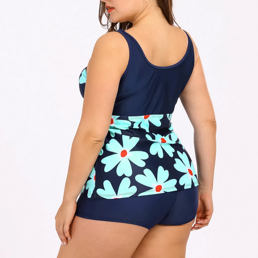 

2021 Women Floral Print Bikini Set Two Piece Swimsuits Sexy Beach Biquini Swimwear Brazilian Fashion Beachwear Swimming Suit