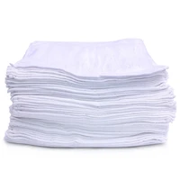10pcs new cotton face towels hotel microfiber white travel towels 30cm hand towel bathroom baby hydrofiel doeken serviette