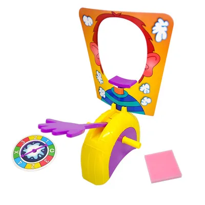 Hasbro пирог лицо душ небо пушка игра игрушки торт крем в Лицо Семейная Вечеринка