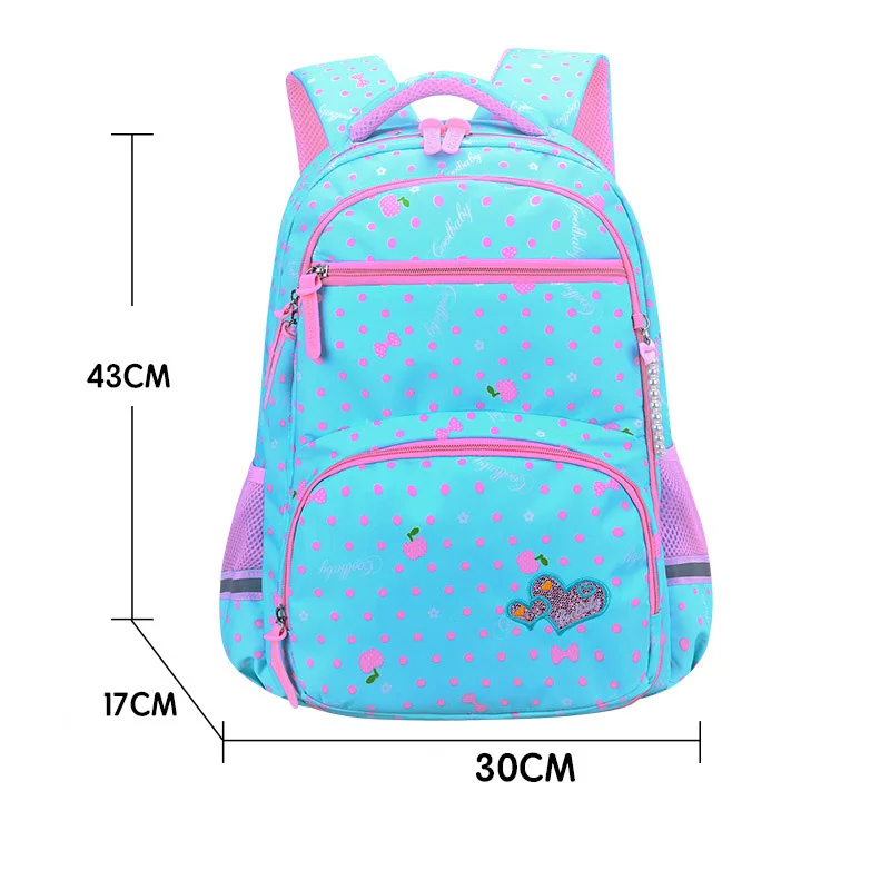 New School Bag For Primary School Students 1-6 Grade Girls Bag Princess Large-Capacity Backpack Orthopedic Children's school bag