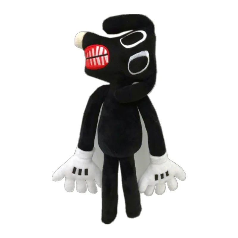 Самая дешевая плюшевая игрушка в виде головы сирены радужная Черная мягкая кукла