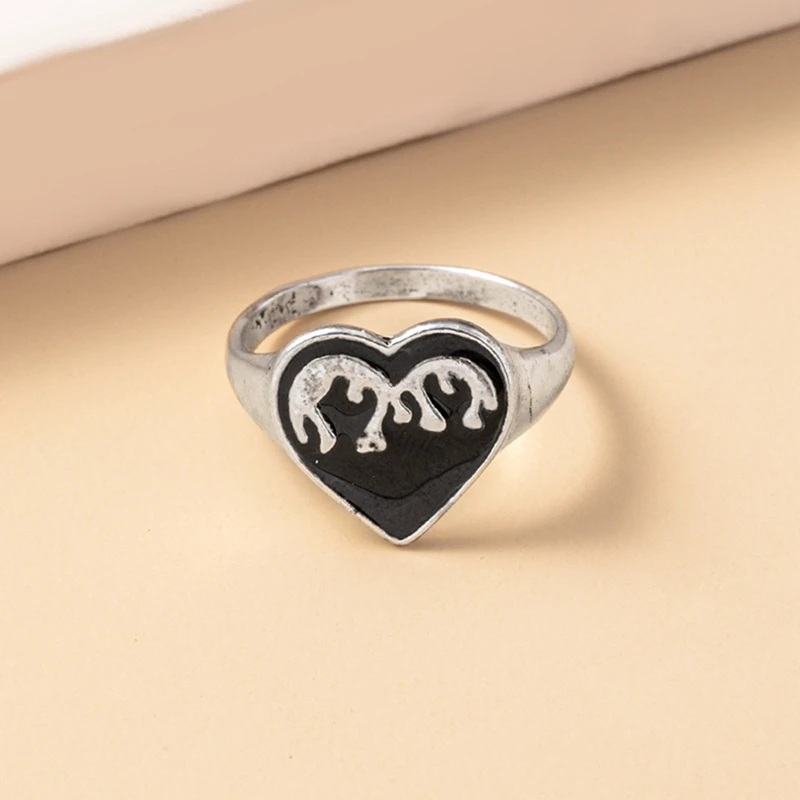 Новинка 2021 кольца для женщин разноцветные персиковые сердечки изысканные