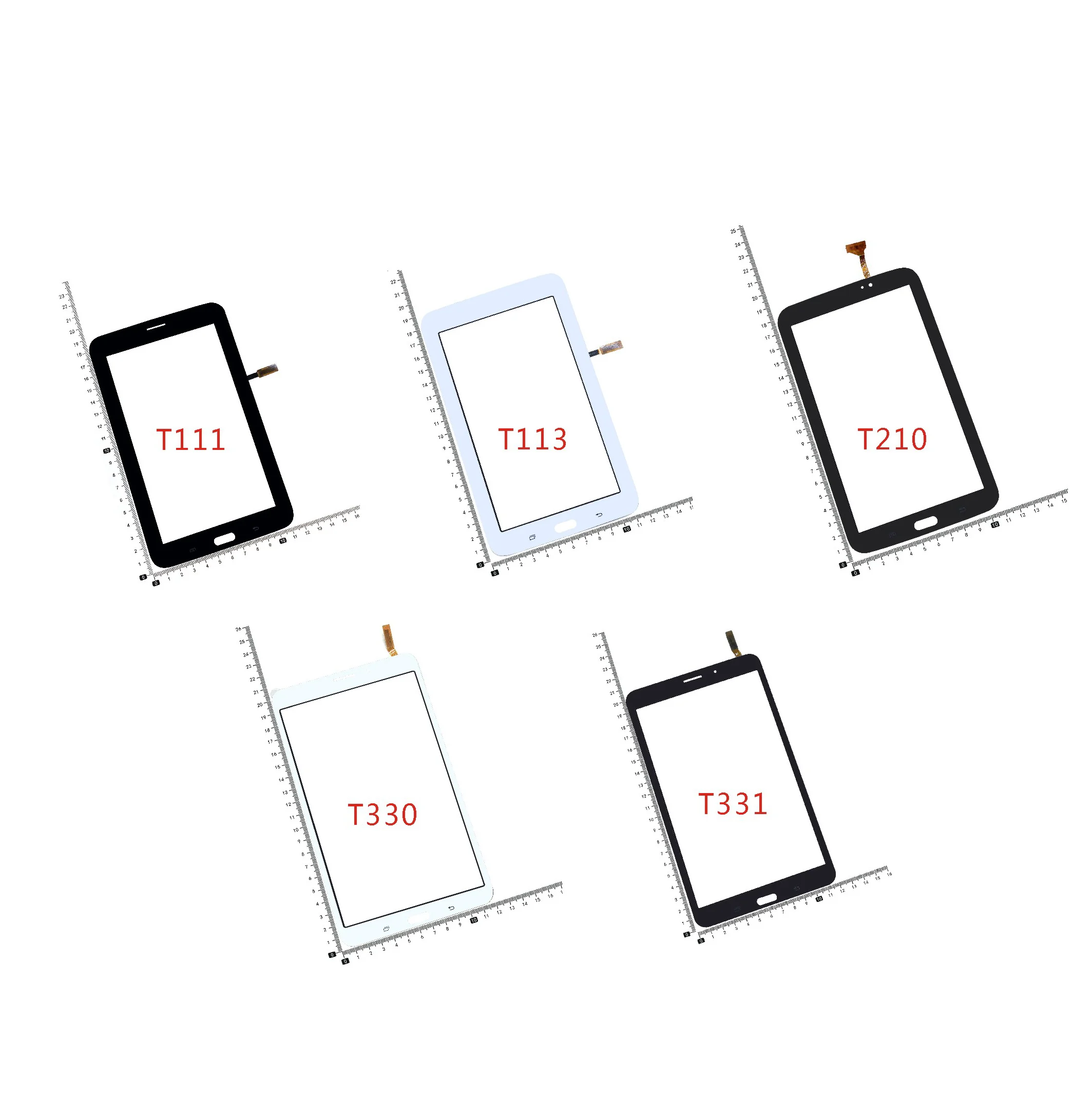 Фото Сенсорный датчик для Samsung Galaxy Tablet 3 4 T111 T113 T210 T330 T331 T350 P350 | Мобильные телефоны и