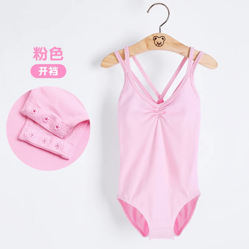 

Детская танцевальная одежда, подтяжки из чистого хлопка для девочек, спортивная одежда для детей