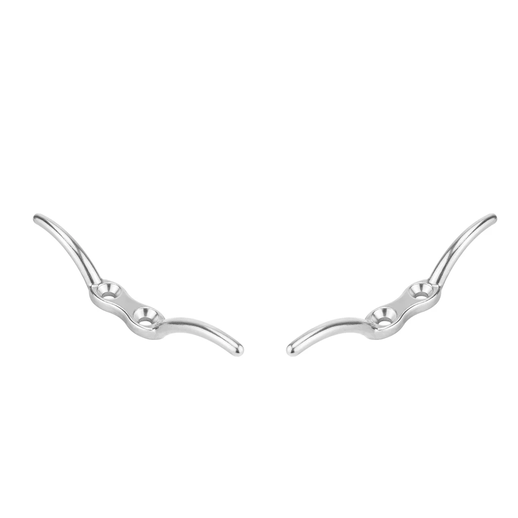 2 шт швартовки из нержавеющей стали киповая планка лодки лук веревка леска якорь