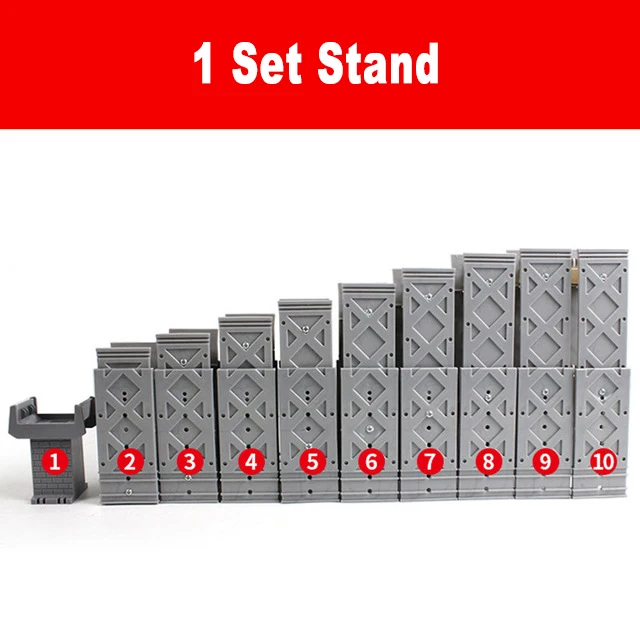 9PCS 9-26 шт пластиковые спиральные железнодорожные дорожки Деревянные железные дороги Аксессуары трек мост ПИРСЫ с подходящей деревянной Toma Biro игрушка для трека для детей - Цвет: 9PCS