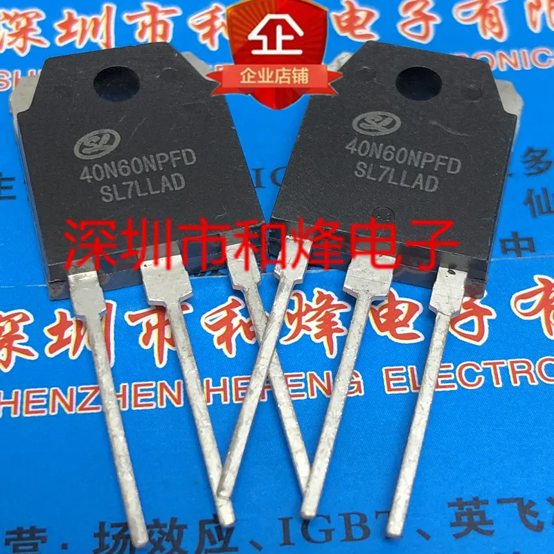 

10 шт. 40N60NPFD SGT40N60NPFD TO-3P 600V 40A