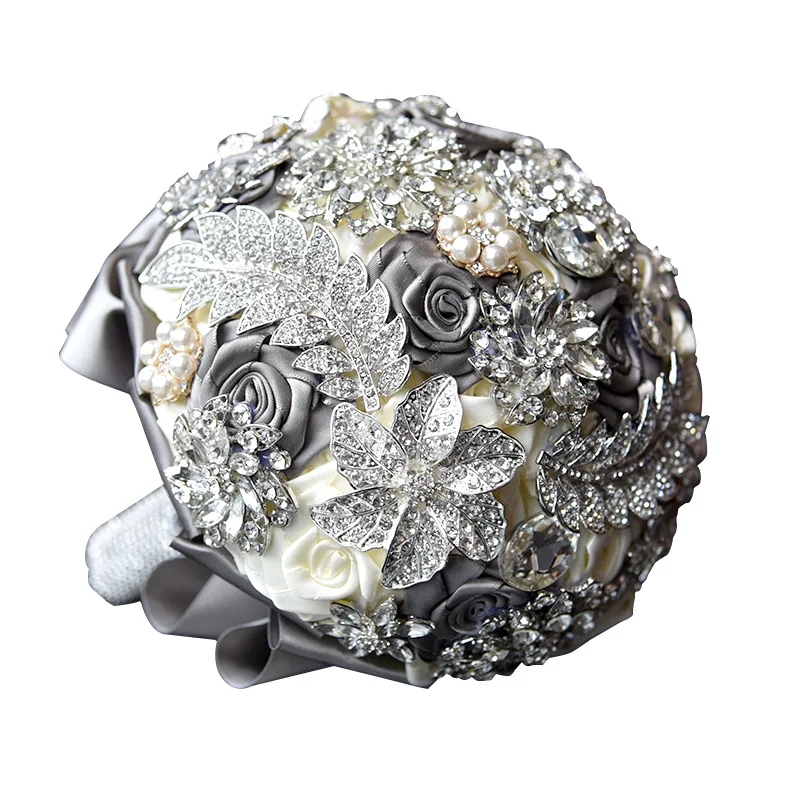 

Sapphire Bridal Bouquets Wedding Gifts Wedding Supplies Gemstone bouquet Crystal Wedding Bouquet