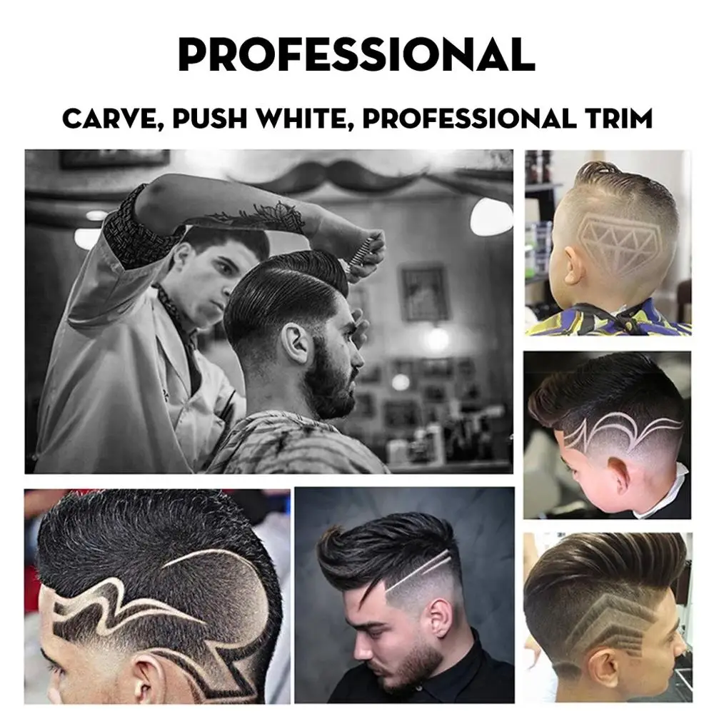 Kemei электрическая машинка для стрижки волос Триммер Профессиональная стрижка