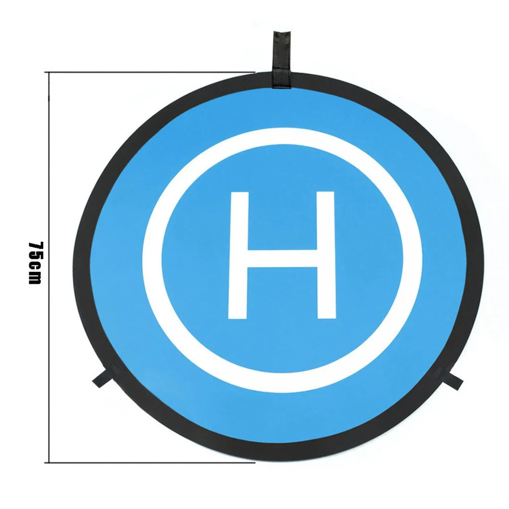 Портативный посадочный коврик Uav быстро складывается 75 см посадочная площадка