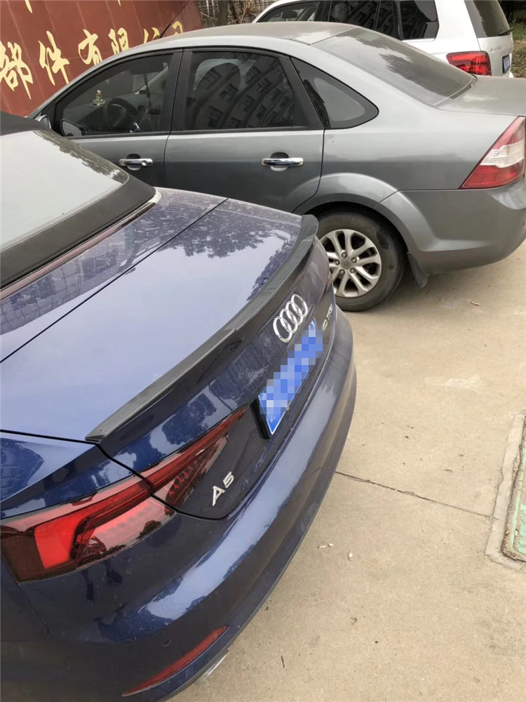 Спойлер для Audi A5 Двухместный спойлер из АБС материала заднего крыла автомобиля