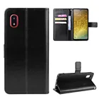 Классический чехол-книжка из искусственной кожи для Samsung Galaxy A21