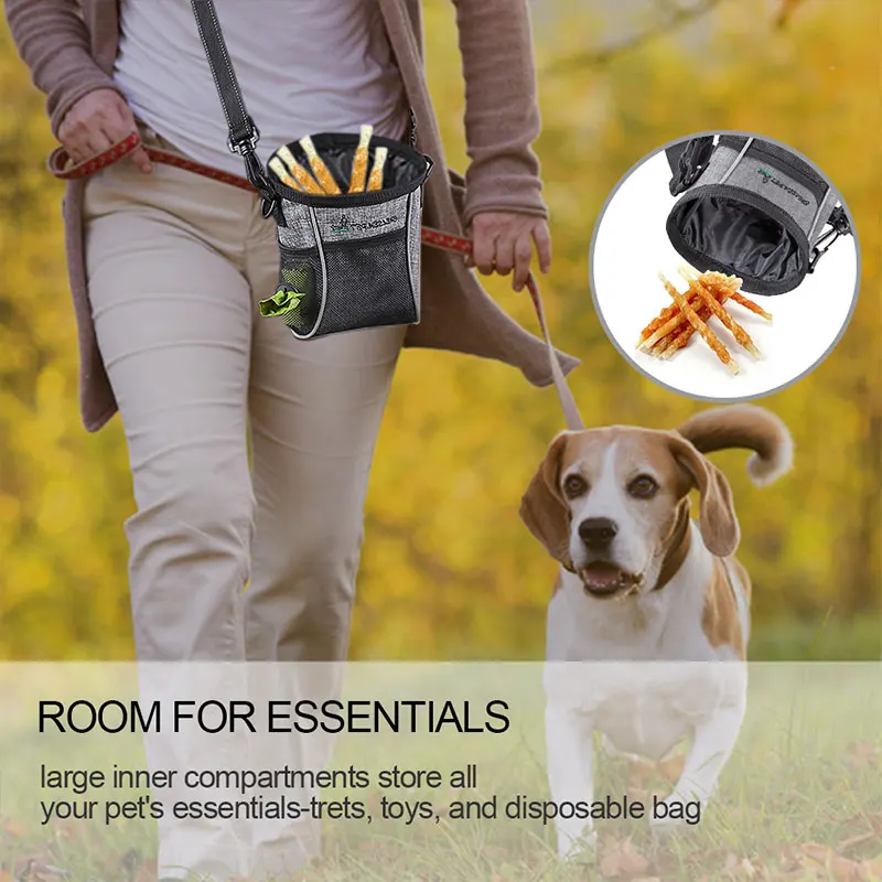 Сумка для питомцев на открытом воздухе Портативная сумка еды дрессировки