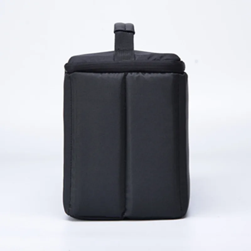CADEN Padded Camera Bag Zippered Design Shockproof Black for Canon Nikon Sony DSLR Cameras Lens Size 27.5*16*20.5cm | Электроника