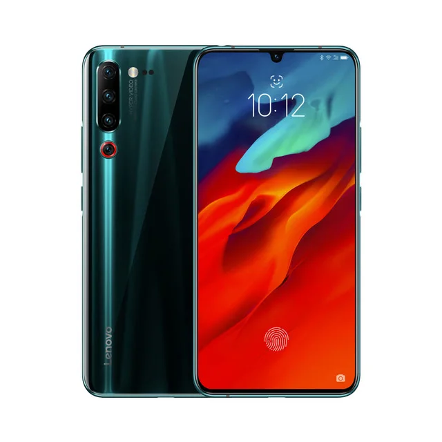 Синий Lenovo Z6 Pro с глобальной прошивкой, 6 ГБ, 128 ГБ, Android P ZUI, 11, 6,39 дюймов, Snapdragon 855, мобильный телефон, задняя камера, 48мп, четырехъядерный смартфон - Цвет: Синий