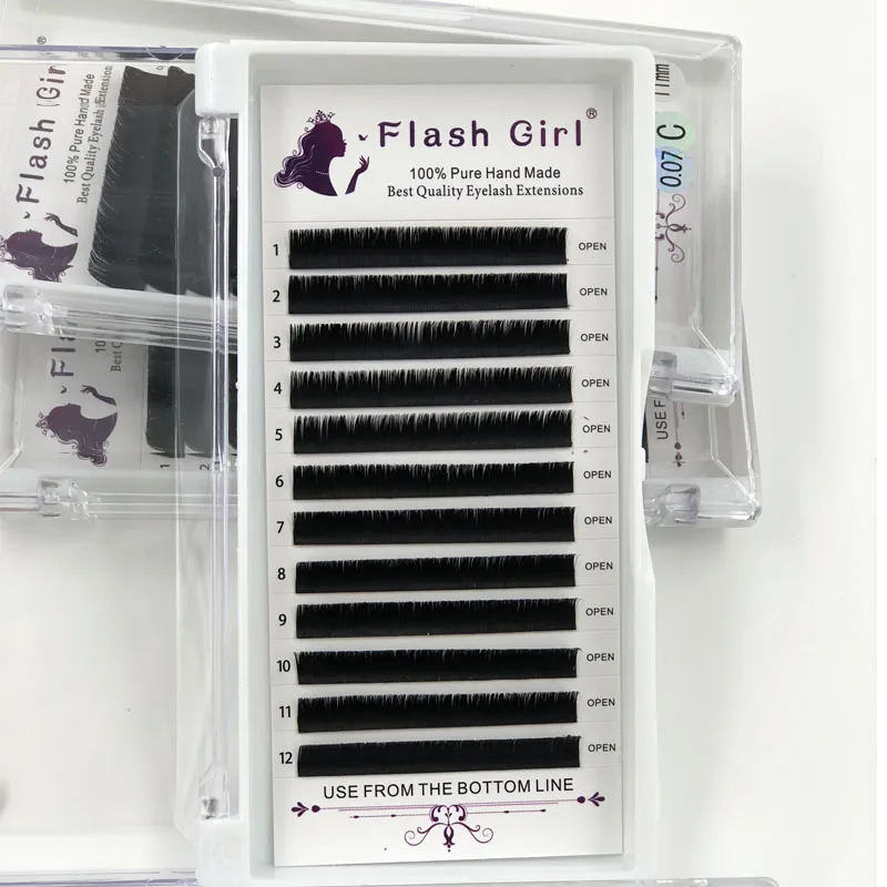 Flash girl Auto Fans ресницы цветущие для наращивания чтобы сделать веер автоматические