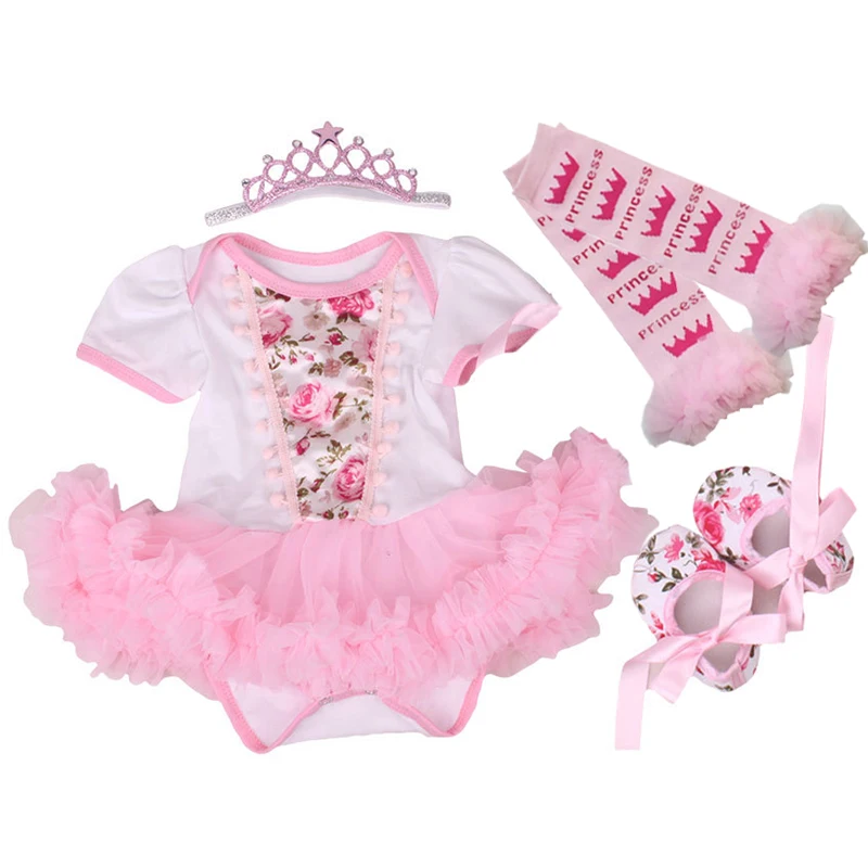 Вечерние платья для маленьких девочек одежда Одежда новорожденных комплект