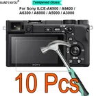 10 шт.лот для Sony ILCE-A6500  A6400 A6300 твердость 9H 2.5D Закаленное стекло для камеры Защитная пленка для экрана