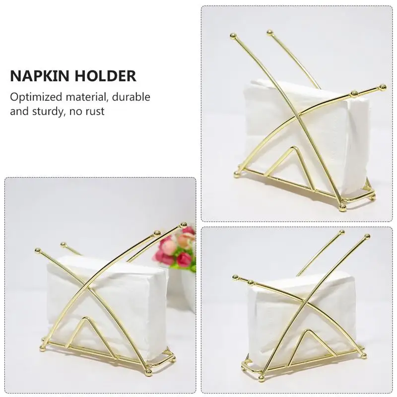 1pc tabletop napkin holder dispenser stand dinner table napkin organizer free global shipping