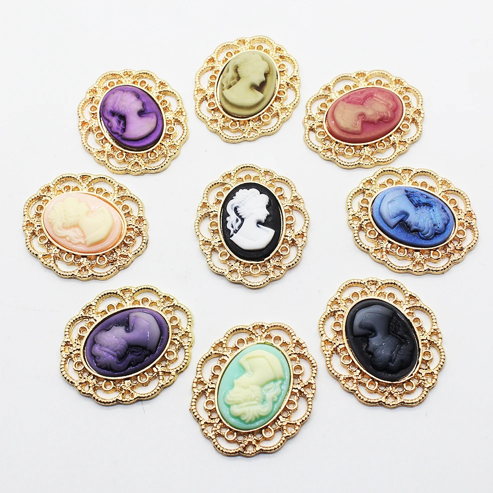 

Factory Outlet 10 pcs Decorative accessories Beauty resin Button Flatback Can Mix Colors For 10PCS/lot Jewelry Handmade design