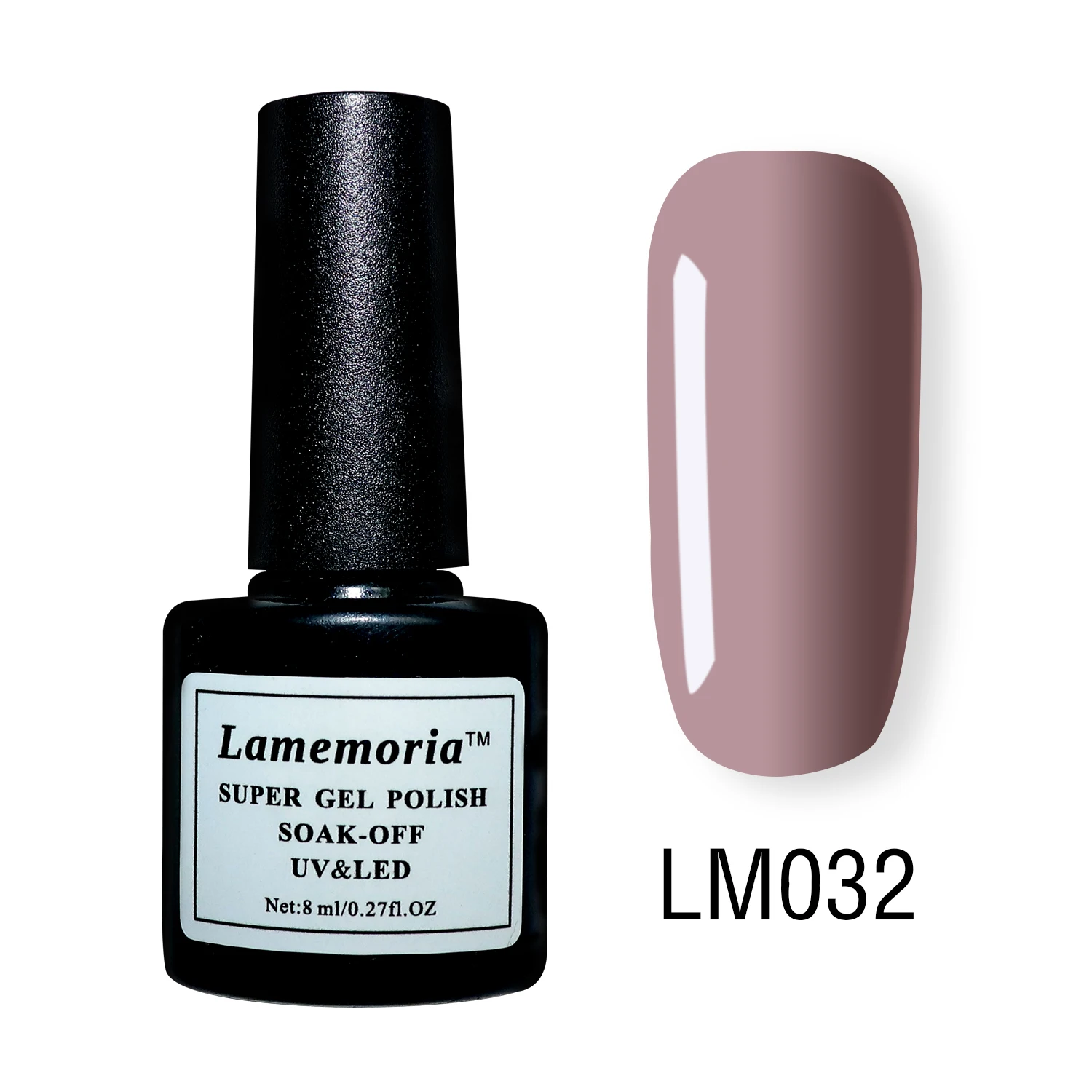 LM032 56 цветов, чистый Гель-лак для ногтей, черный, белый цвет, 8 мл, полуперманентный УФ-лак для ногтей, декоративный светодиодный - Цвет: LM032