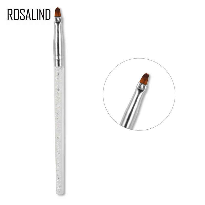 Кисть для ногтей ROSALIND маникюрные щетки нейл-арта набор линий Цветочная ручка