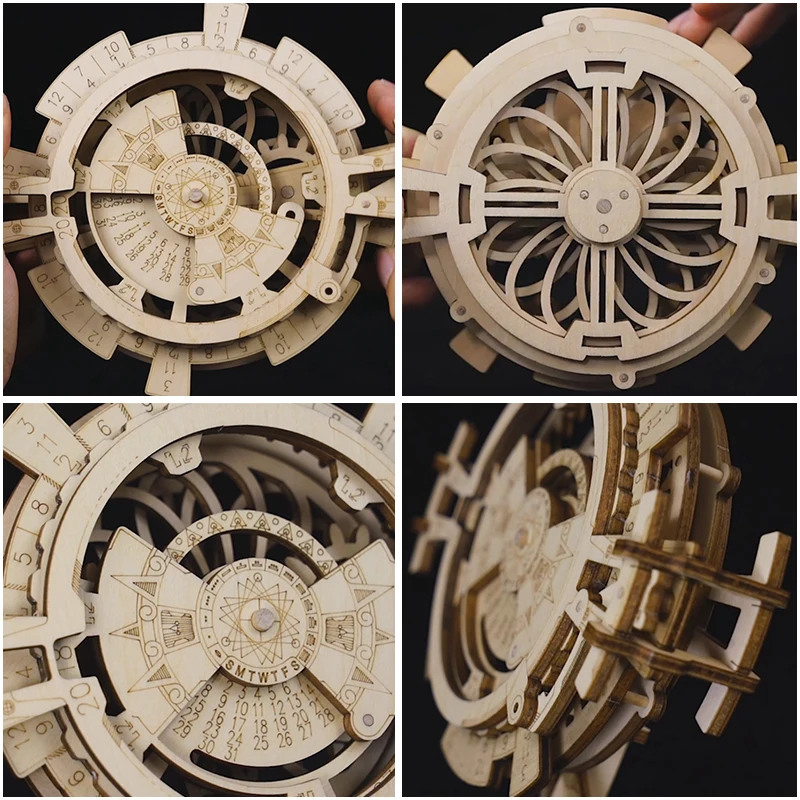 ROKR DIY Сова коробка для хранения Коробка для карандашей 3D деревянные головоломки игрушки Сборная модель деревянные ремесленные наборы настольные декоративные игрушки для детей TG405