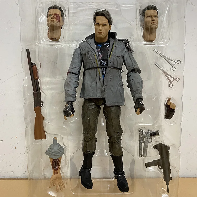 NECA Terminator T-800 фигурка суждения Арнольд Шварценеггер экшн-фигурка модель игрушка