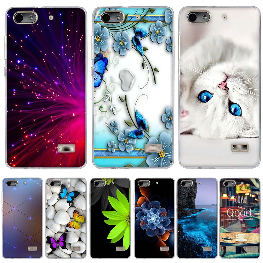 For Huawei Honor 4C Luxury Soft Silicone Case Cartoon Protector Back Cover Phone Coque 3D Printed | Мобильные телефоны и