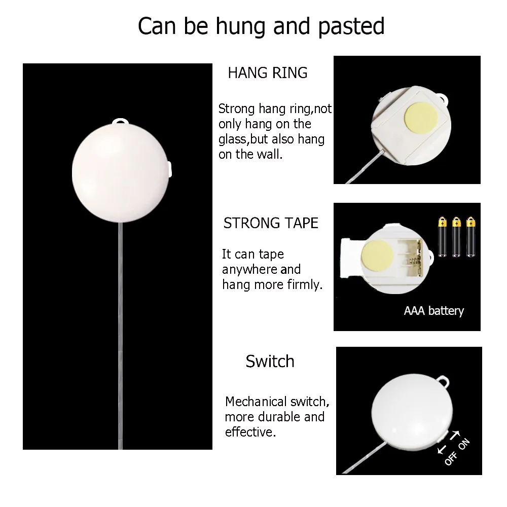 Светодиодный ночник подвесной Рождественский светильник s сказочный Круглый 3D