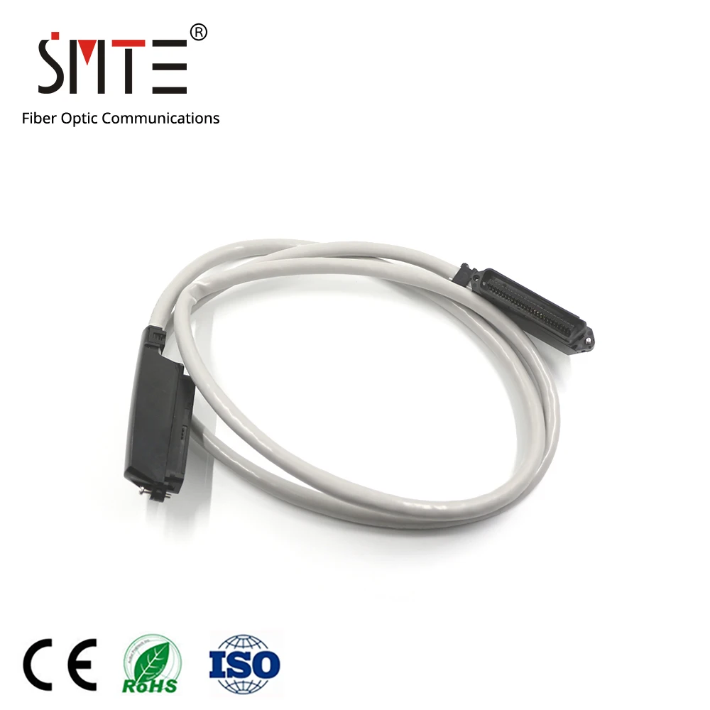 CAT3 25 пара Telco кабель DSLAM 180 градусов 50Pin RJ21 папа для CISCO VG224 5ft 15ft|Оптоволоконное