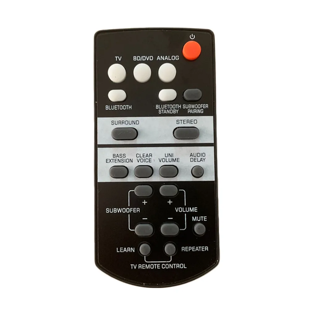

Remote Control Replace For Yamaha FSR73 ZP80760 SRT-700 YAS-105 ATS-1050 YAS-203BL Home Theater Soundbar Sound Bar Audio System