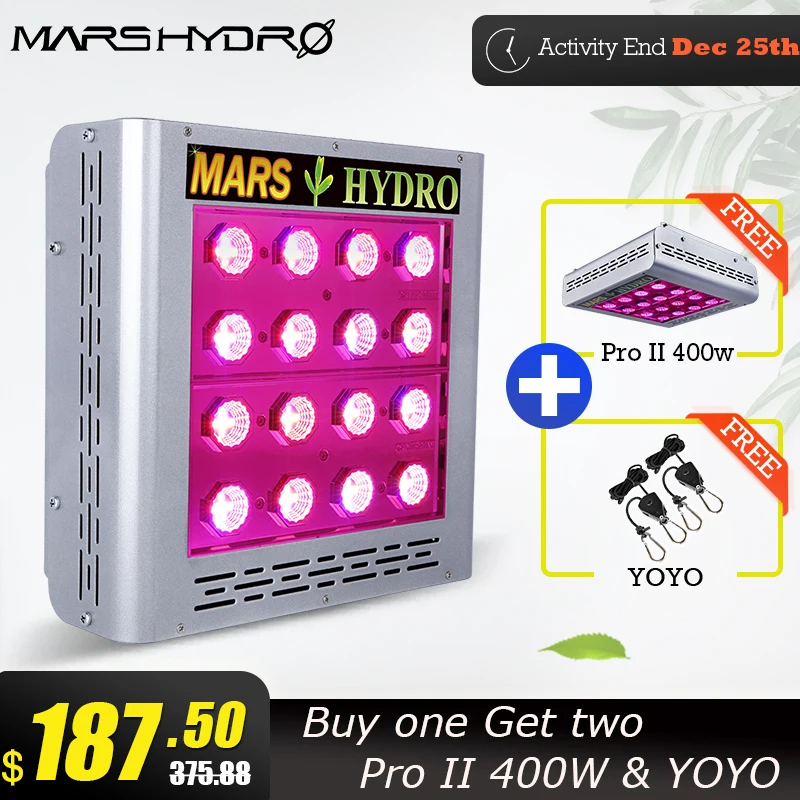 Лампа для растений цветов 400 Вт Светодиодный светильник выращивания купить один