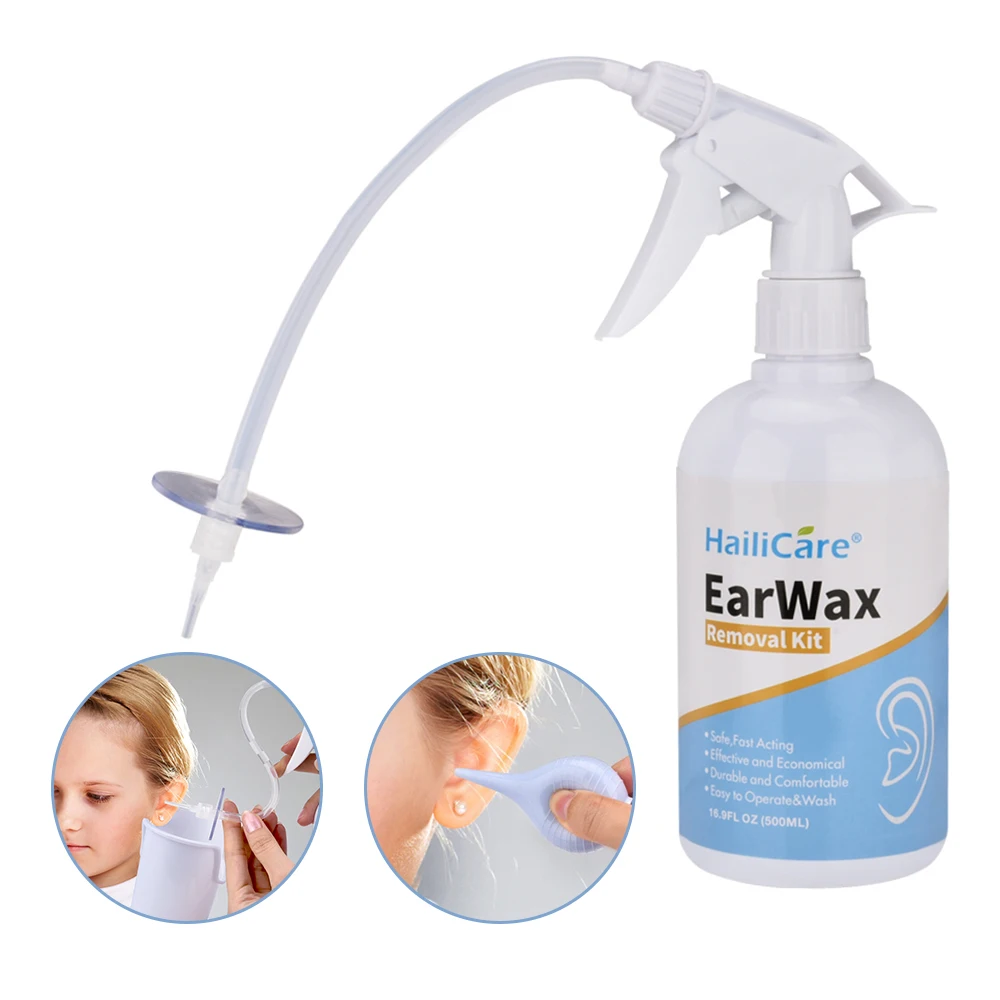 Набор для мытья ушей с помпой 500 мл|Инструменты чистки ушей| |
