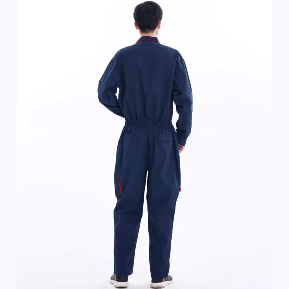 

Long Sleeve Pockets Coveralls Casual Jumpsuit Pants Workshop Working Clothes Dust-proof Protection Clothing