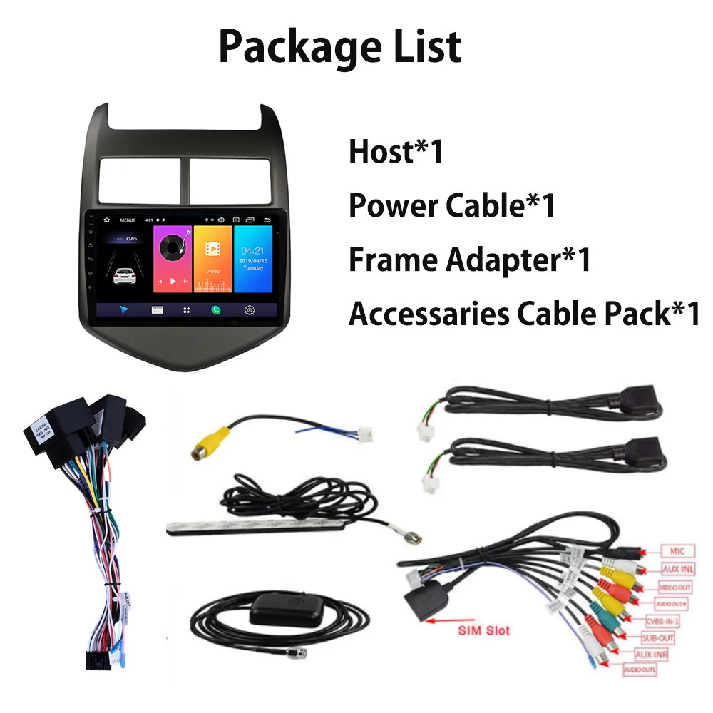

Android 9.0 Car Radio Multimidia Video Player For Chevrolet Aveo 2 2011-2015 DSP RDS IPS No DVD 2Din Bluetooth BT SWC OBDII USB