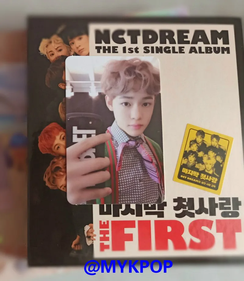 [MYKPOP] ~ 100% Официальный оригинал NCT мечта один #1 первый KPOP вентиляторы