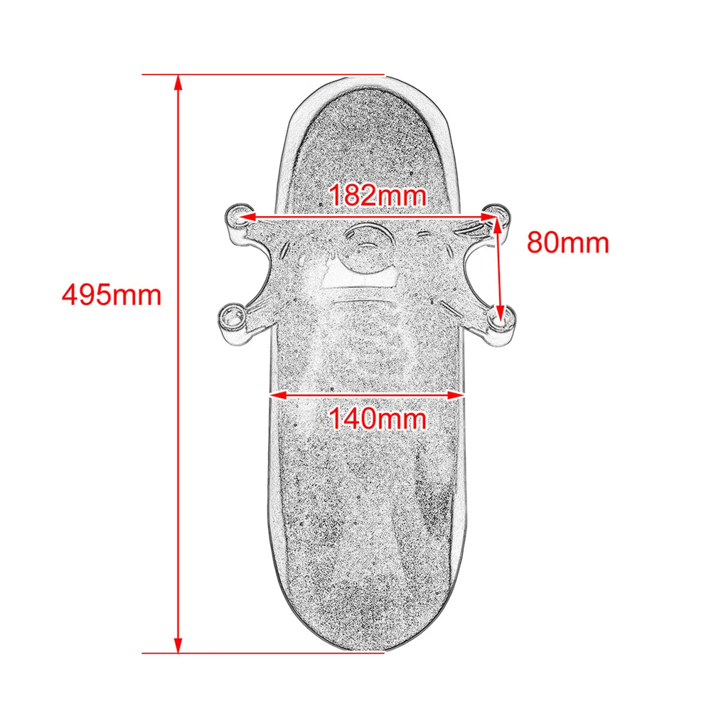 

Motorcycle Gloss Black Front Mudguard Wheel Fender Protector Cover For Harley Sportster XL Forty Eight 2010-2015