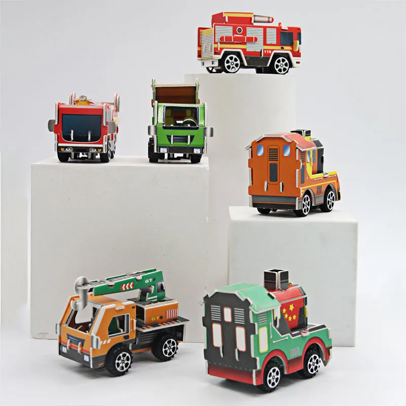 2021 Детский пазл из трафика сделай сам обучающие игрушки для детей детские