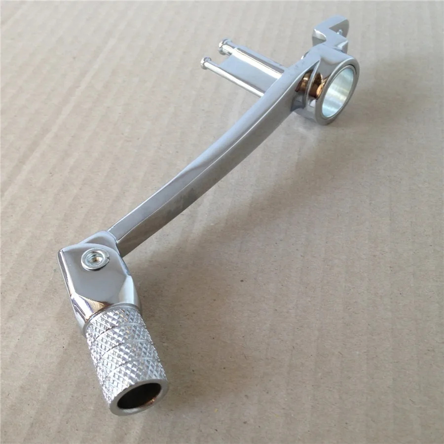 Aftermarket free shipping motorcycle parts Motorcycle Chrome Foldable Rear Brake Pedal Foot Lever For 2006-2014 Suzuki GSXR 600 |
