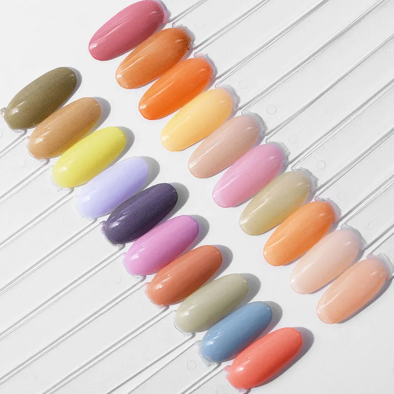 10 мл Лак телесный матовый погружающийся порошок для дизайна ногтей градиентный