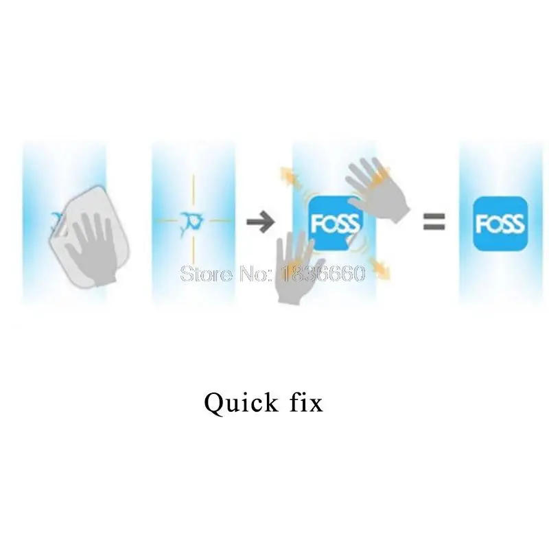 Высокое качество 6 шт Foss велосипедные шины патчи для ремонта шин внутренняя труба