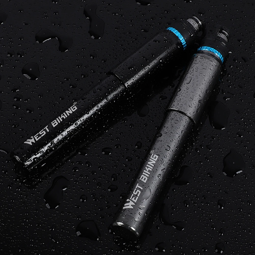 WEST BIKING велосипедный мини воздушный насос 150PSI портативный Presta/Schrader Клапан MTB