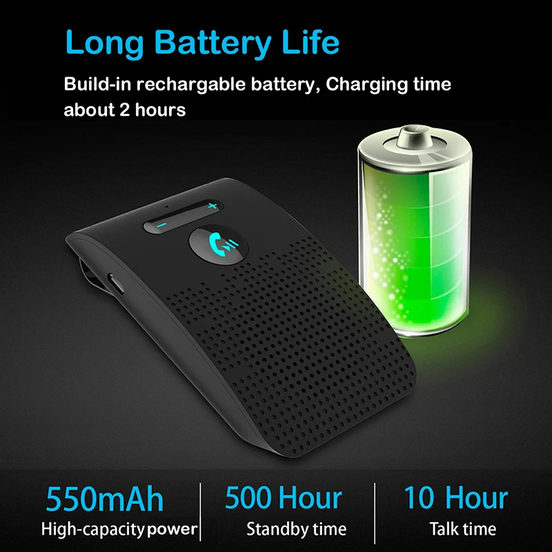 Bluetooth Комплект Громкой Связи 4 2 автомобильный стерео музыкальный плеер siri